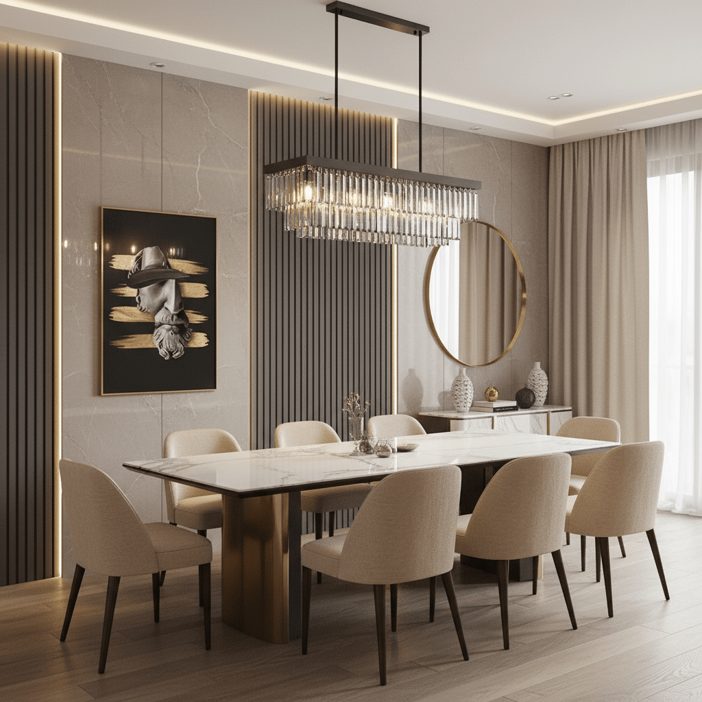 buyMeridien Crystal Dining Chandelier - Morsale