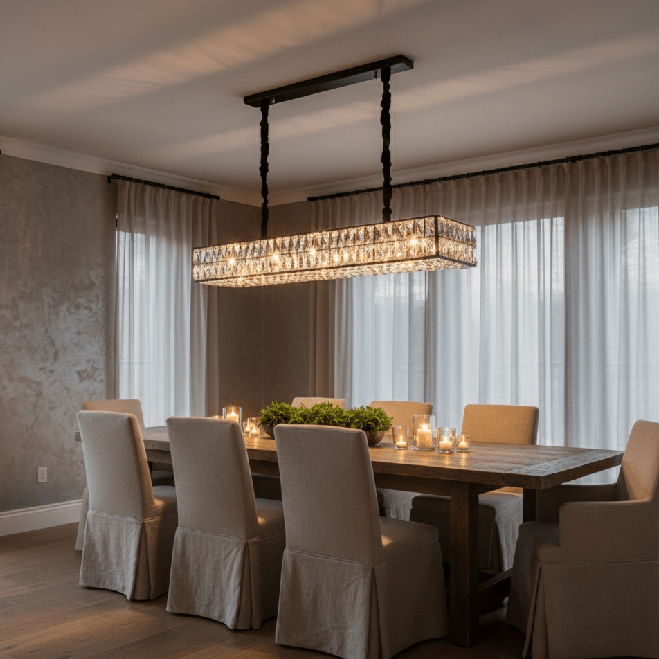 buyBacci Kitchen Island Crystal Chandelier - Morsale Main image