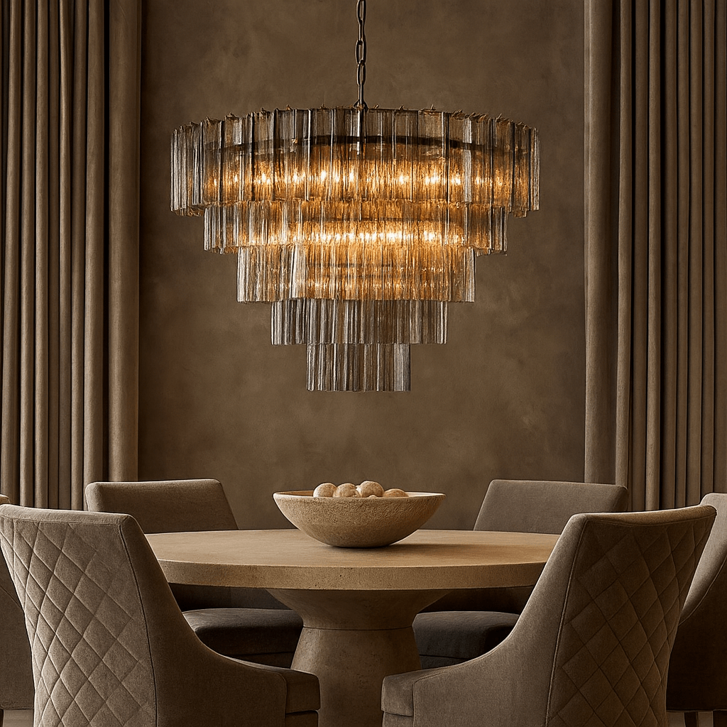 Burney Modern Chandelier 35" Secondary image