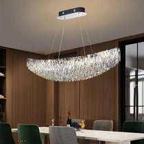 buyLunare Crystal Dining Chandelier - Morsale