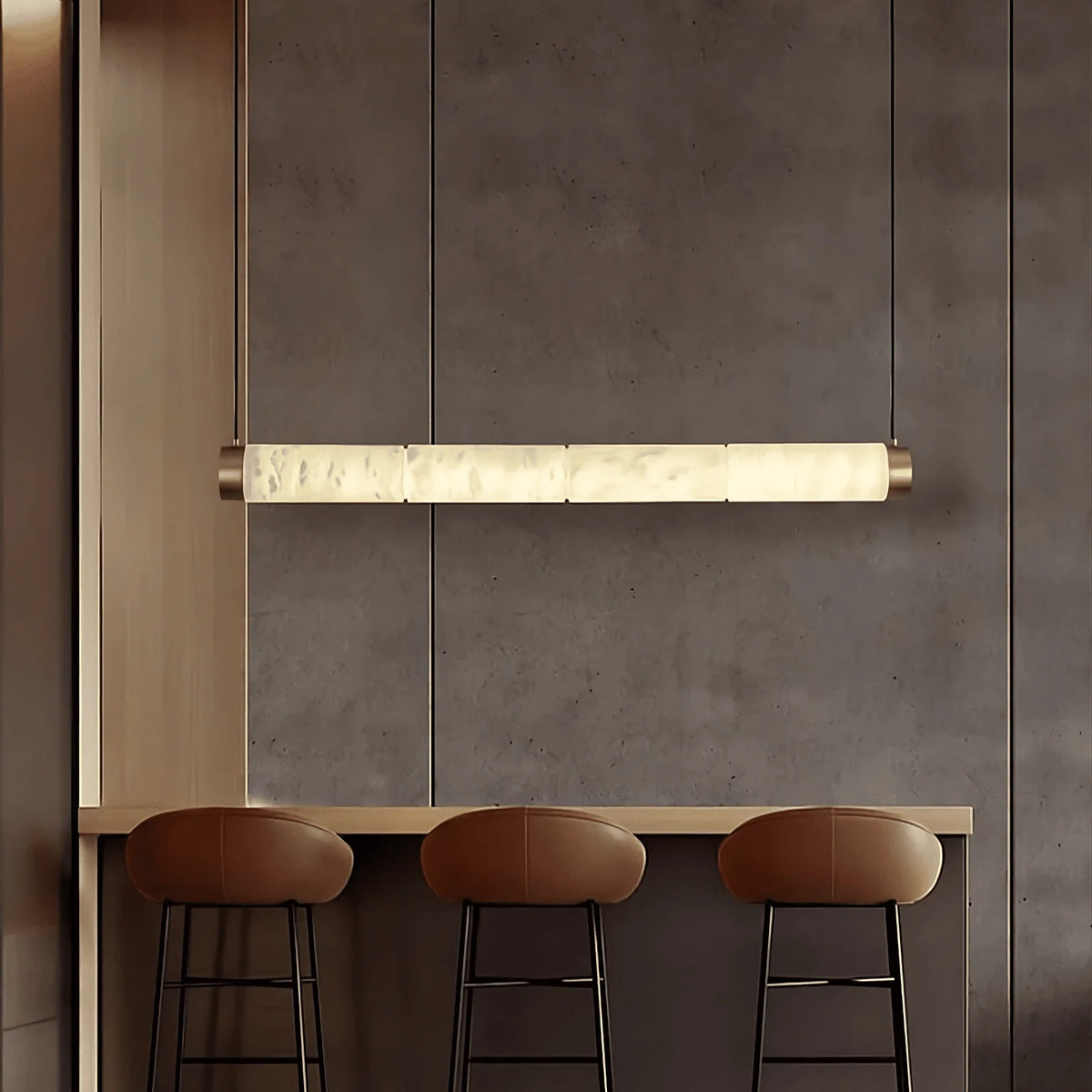 buyLunara Marble Linear Pendant - Morsale