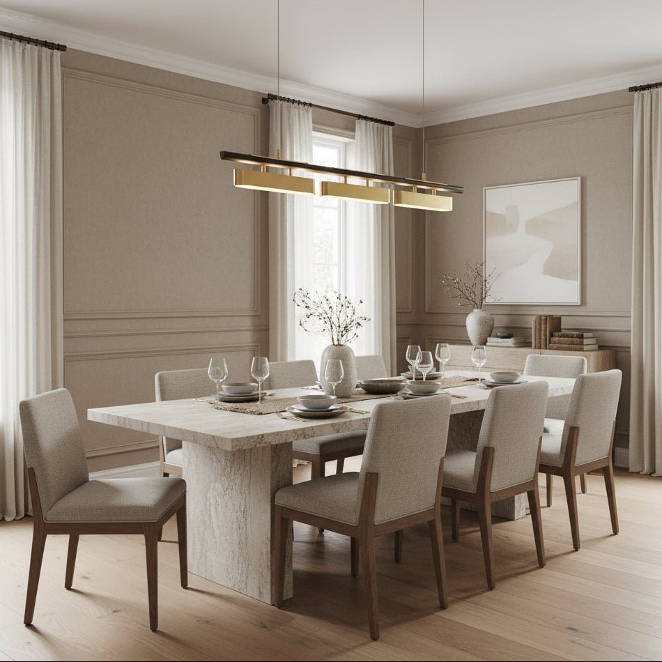 buyValiani Linear Brass Pendant - Morsale Main image