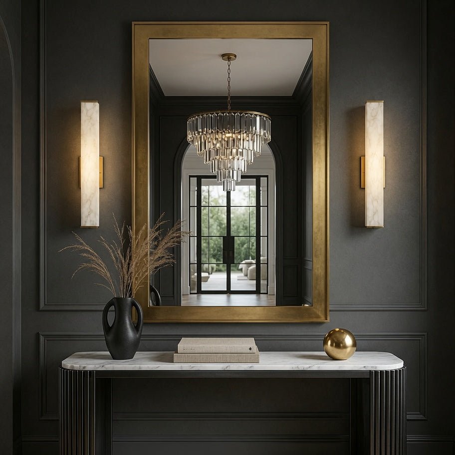 buyAvana Marble Wall Sconce - Morsale