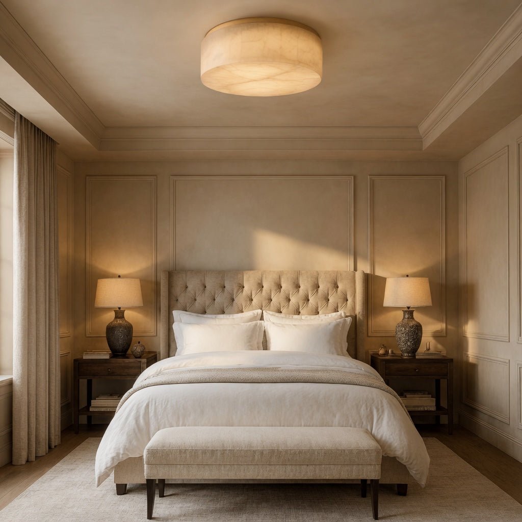 buyMilton Marble Flush Mount - Morsale Main image