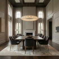 buyLucente Crystal Ring Chandelier - Morsale