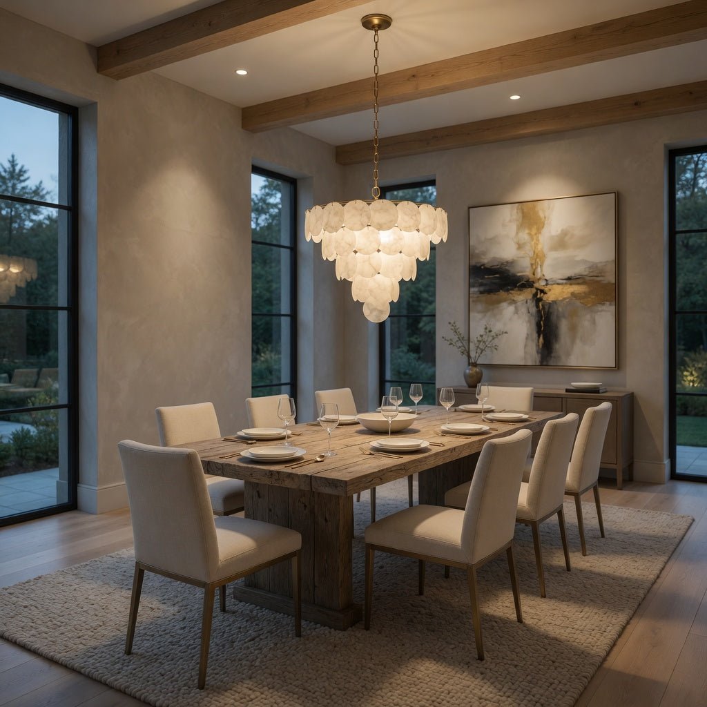 Bordwell Marble Chandelier Secondary image