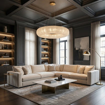 buyLucente Crystal Ring Chandelier - Morsale