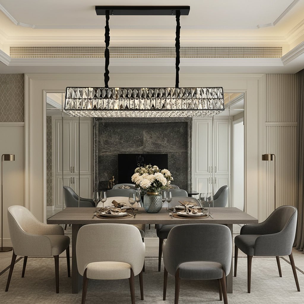 Bacci Kitchen Island Crystal Chandelier Secondary image