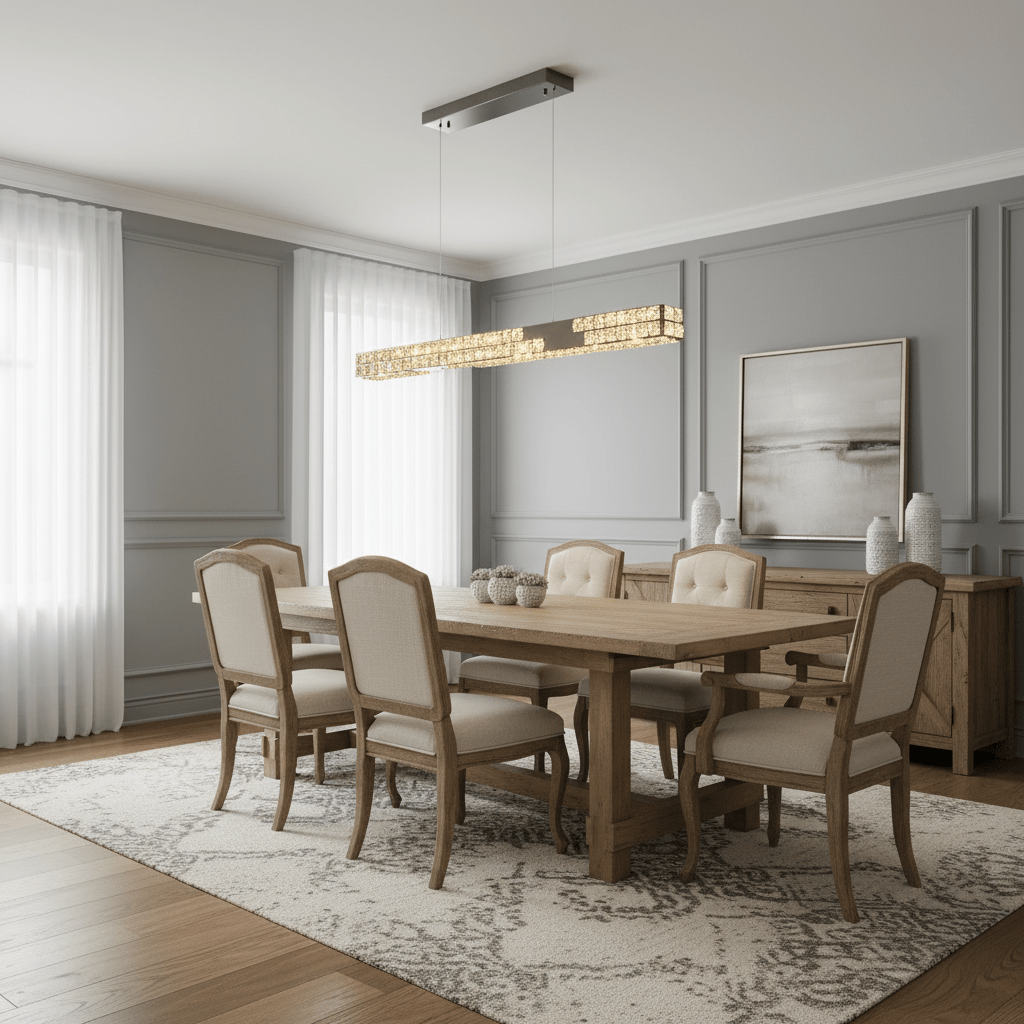 buyLangley Crystal Dining Room Chandelier - Morsale