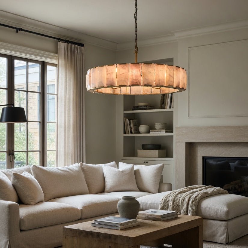 buyBrookhill Modern Calcite Chandelier - Morsale Main image