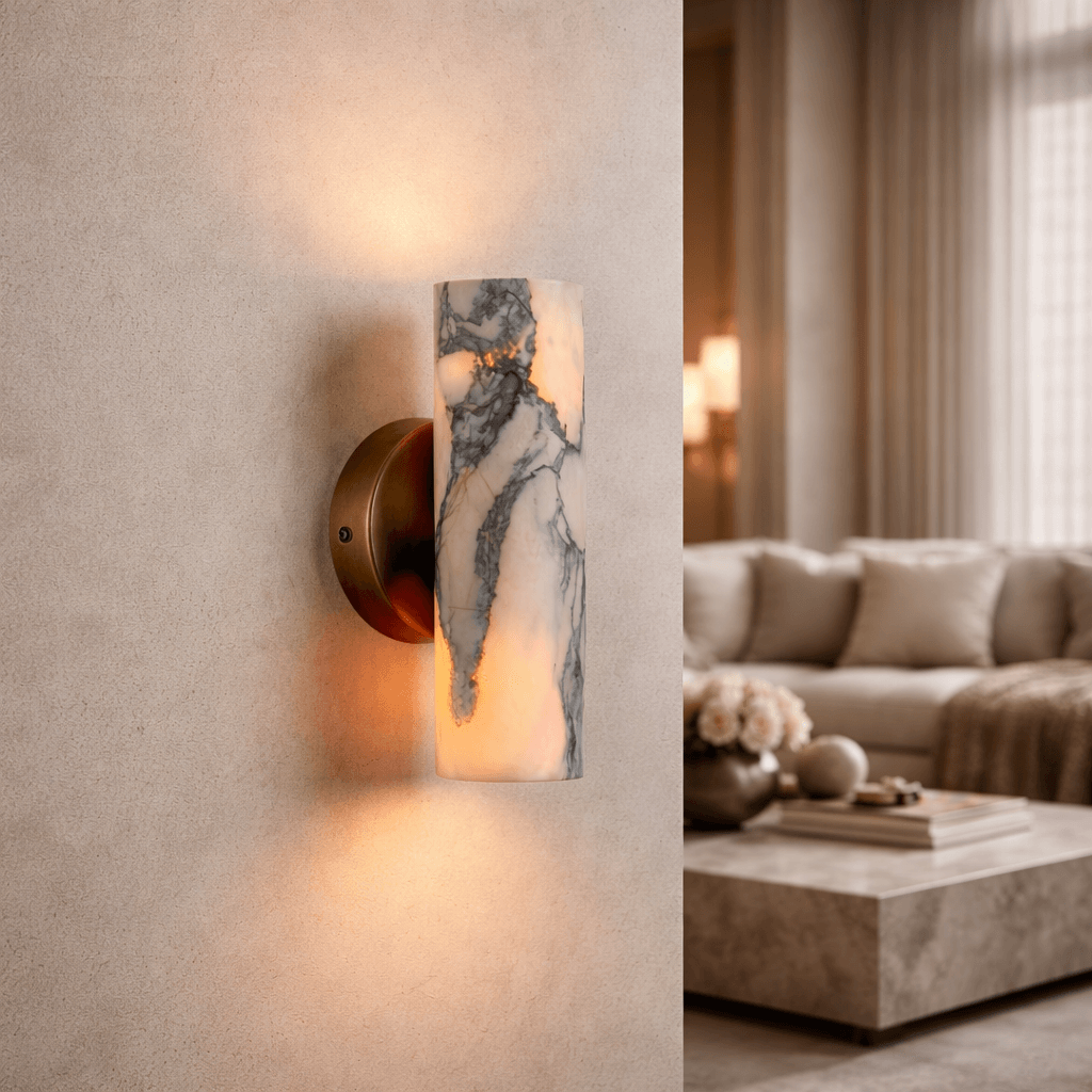 Moonshade™ Marble Wall Sconce Secondary image