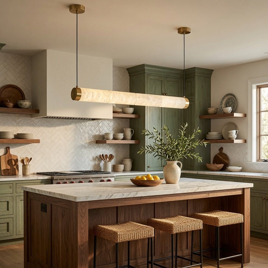 buyLunara Marble Linear Pendant - Morsale Main image