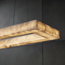 buyOwens Marble Linear Chandelier 39" - Morsale