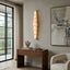 Stanton marble wall light fixture full view