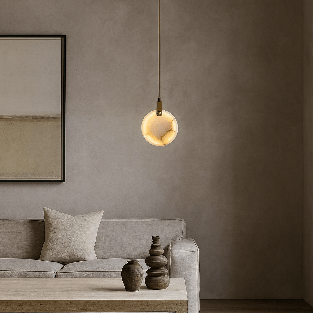 Moonshade Marble Pendant Light Secondary image