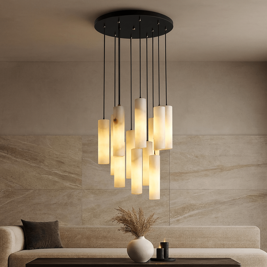 buyMorris 16-Light Marble Chandelier - Morsale Main image