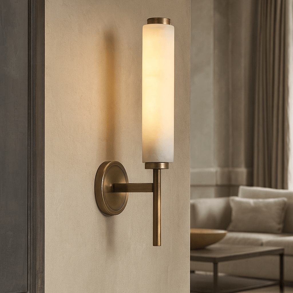 Burston Marble Wall Sconce Secondary image