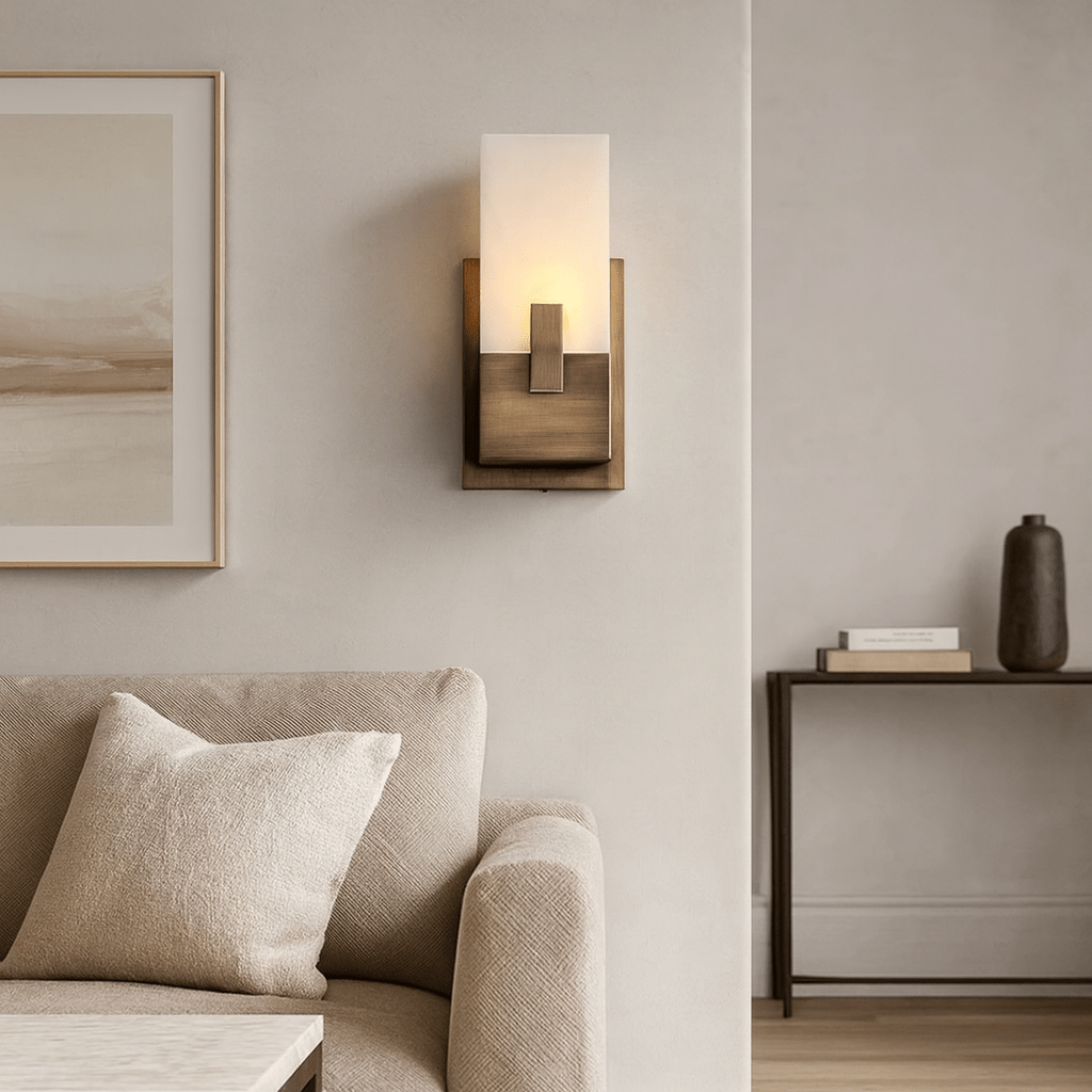 Altara Marble Wall Sconce Secondary image