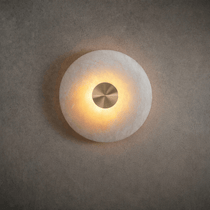 buySolena Marble Disc Wall Sconce - Morsale