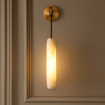 buyMoonshade Marble Hanging Wall Sconce - Morsale