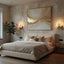 buyBarley Marble & Brass Wall Sconce - Morsale
