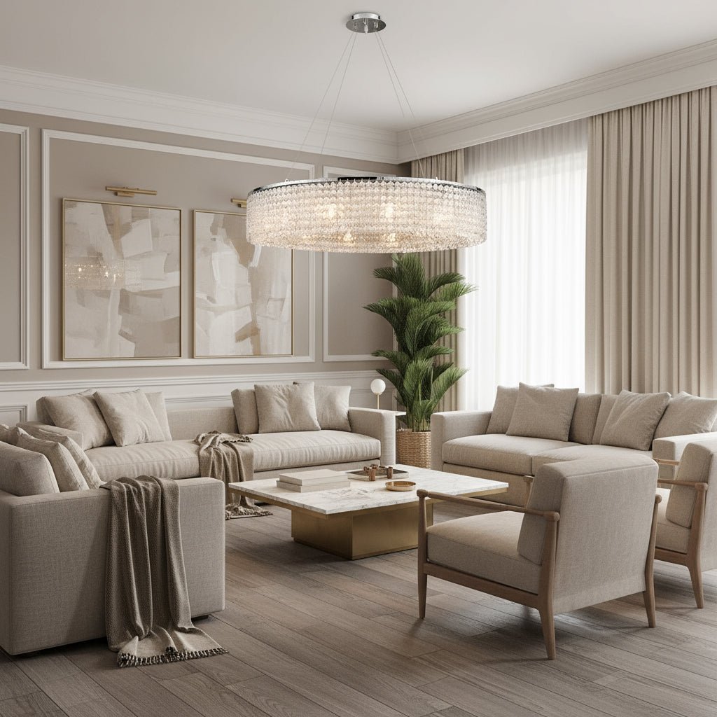 Alleri Crystal Ring Chandelier Secondary image