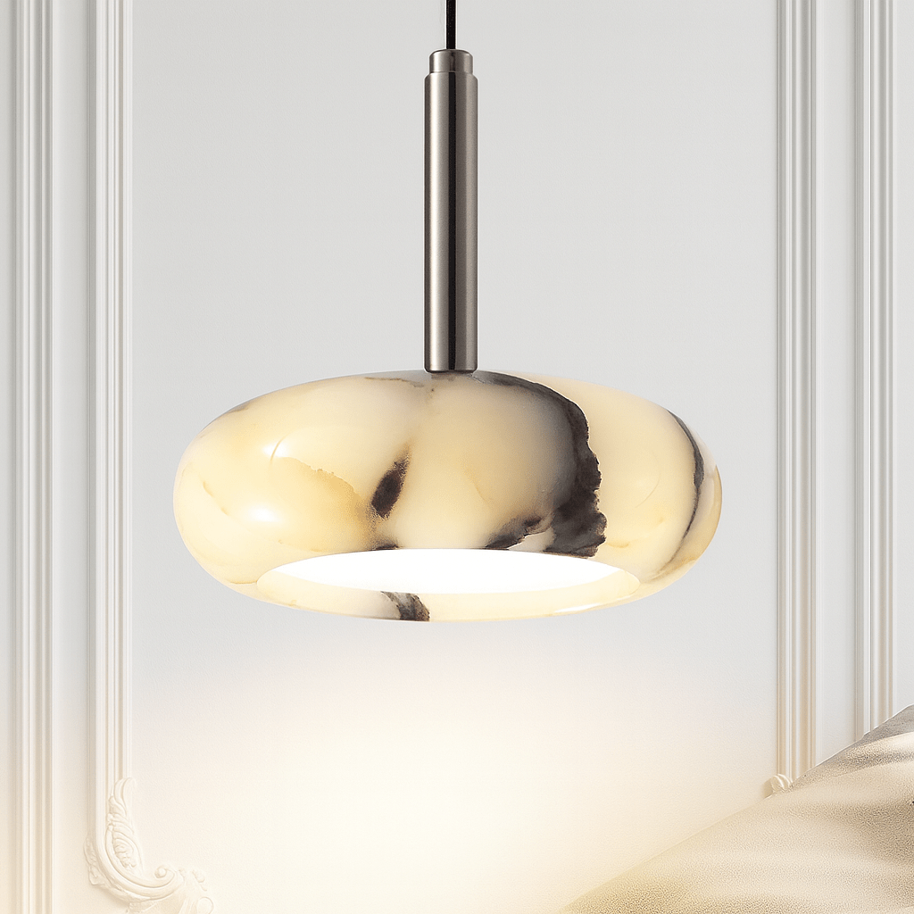 Luna Natural Marble Pendant Secondary image