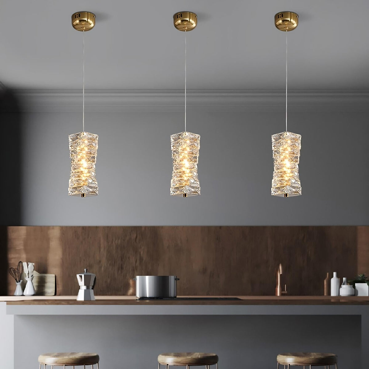 buyBacci Crystal Pendant Light - Morsale