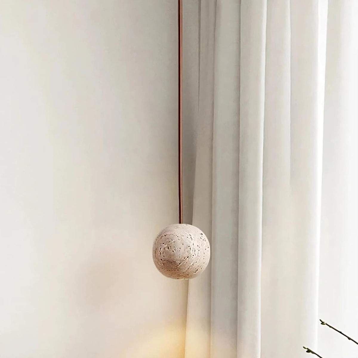 buyTerra Travertine Pendant Light - Morsale Main image