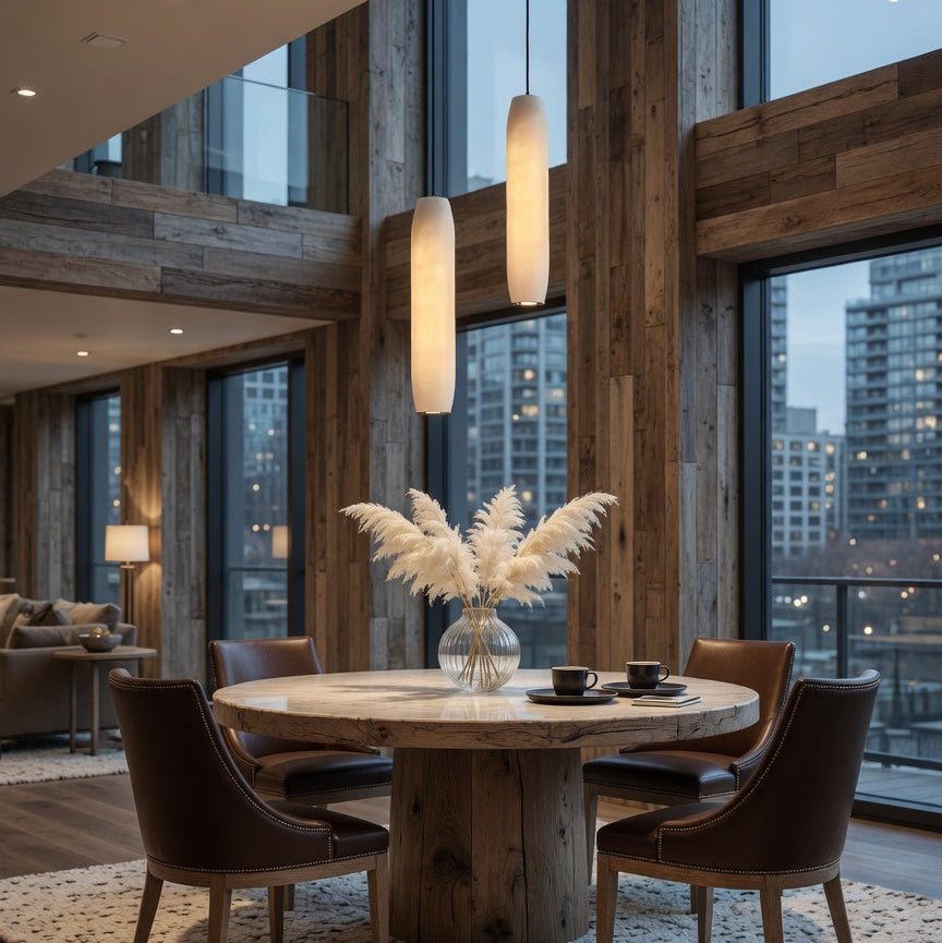 buyMoonshade Marble Pendant Light - Morsale Main image