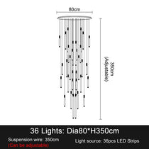 buyLa Barra Modern Staircase Foyer Chandelier - Morsale