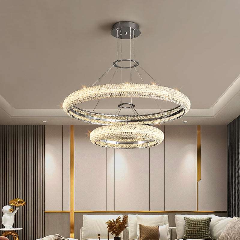 buyRoss Modern 2-Ring Chandelier - Morsale Main image