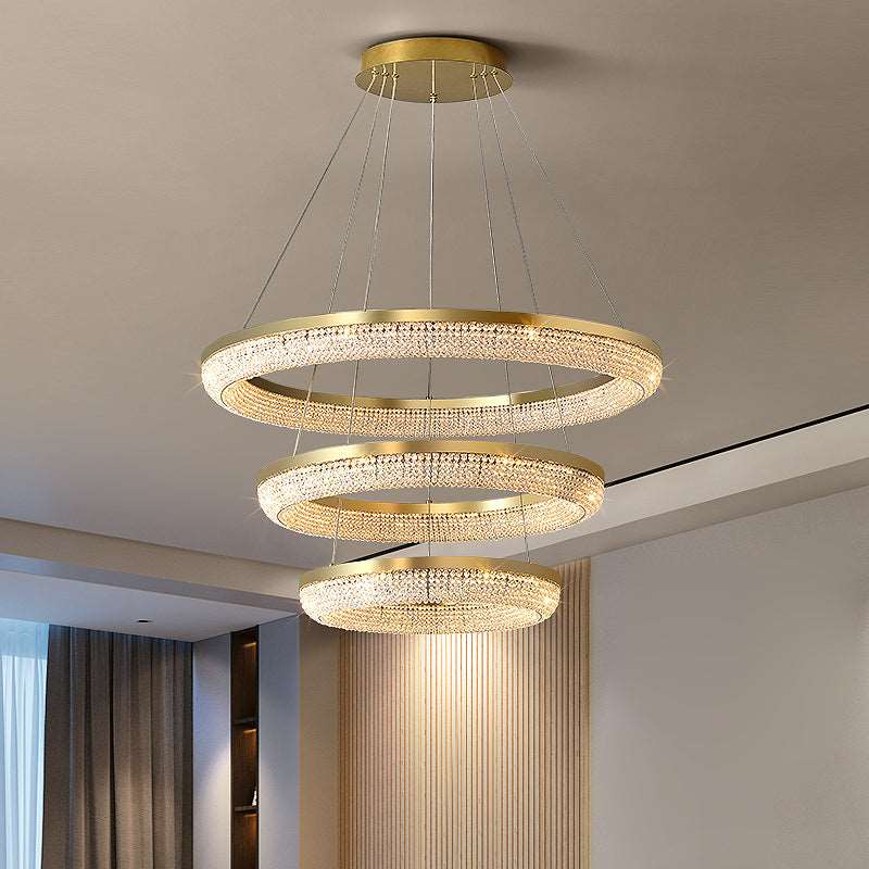 buyRoss Modern Crystal Chandelier - Morsale Main image