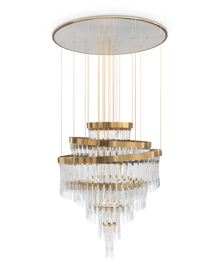 Rhiannon 50 Light Crystal Modern Chandelier Secondary image