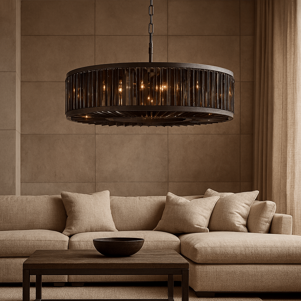buyGio Smoke Crystal Chandelier - Morsale Main image