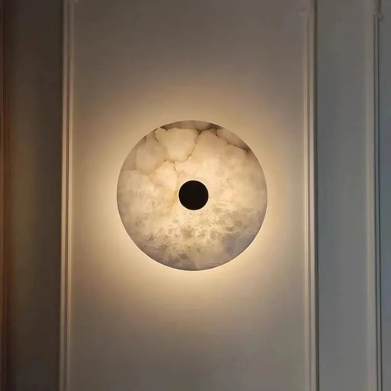 Witney Marble & Brass Wall Sconce Secondary image