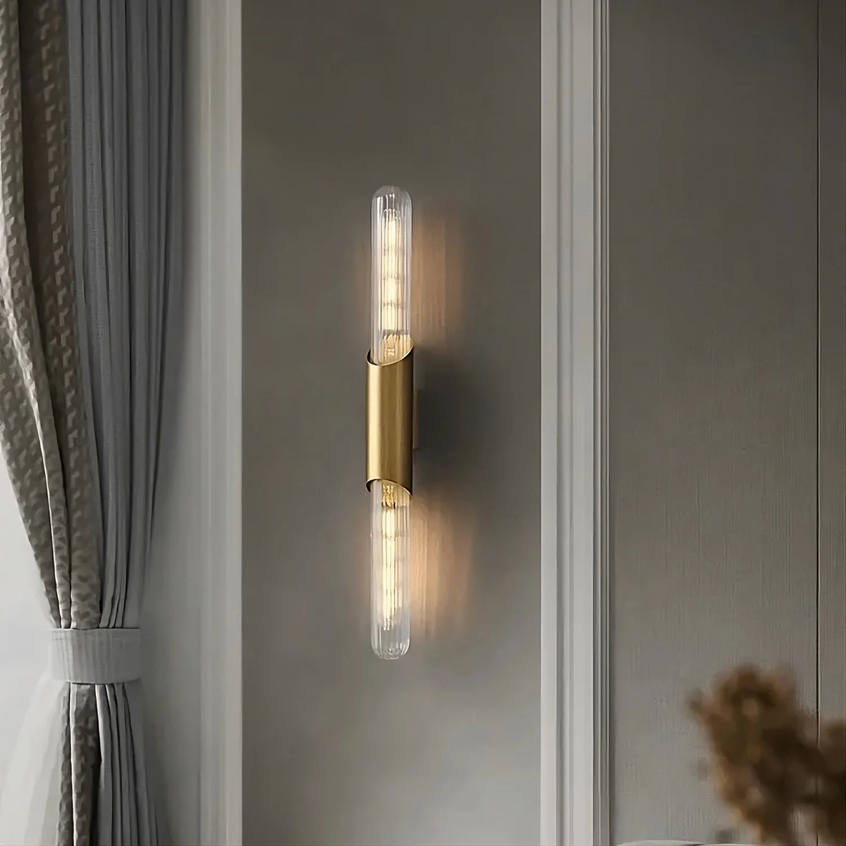 buyGeneva Brass Wall Sconce - Morsale Main image