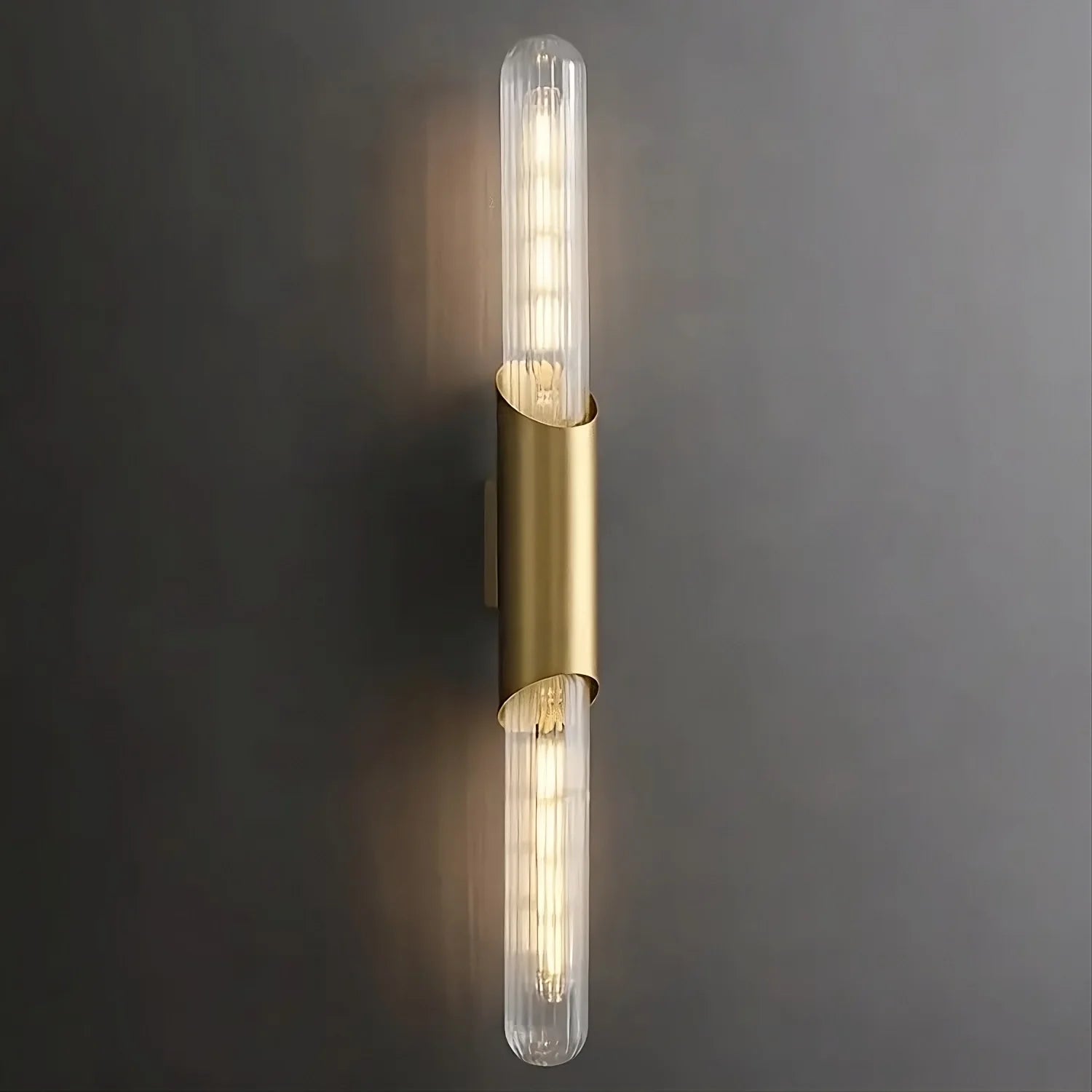 Geneva Brass Wall Sconce Secondary image